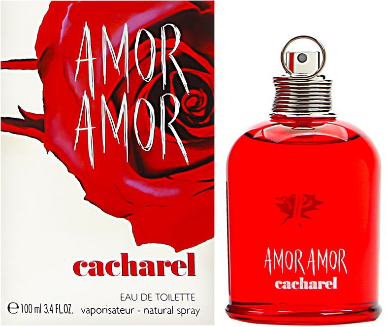 Amor Amor by Cacharel for Women - Eau de Toilette, 100ml
