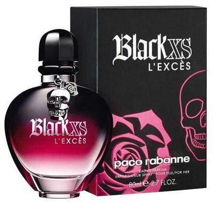 Black XS L'Exces for Her by Paco Rabanne for Women - Eau de Parfum, 80ml