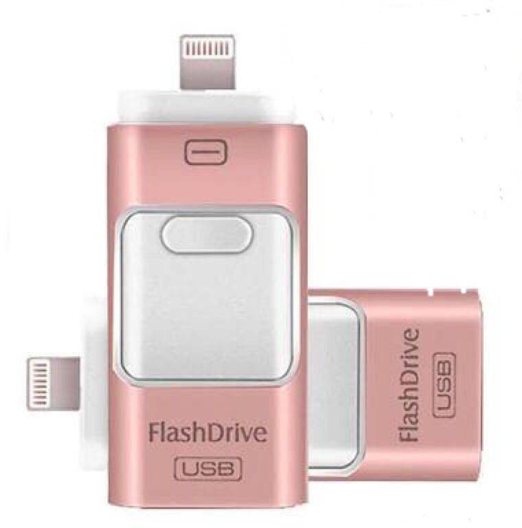 IFlash memory for IPhone and Android 32GB rose gold
