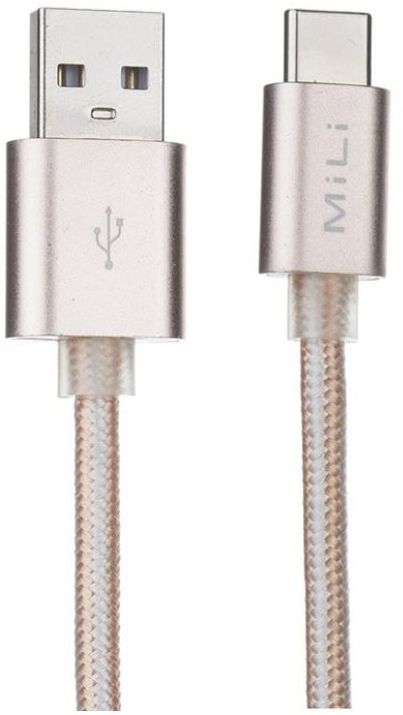 MiLi USB Type-C Cable for Huawei Devices , Rose Gold