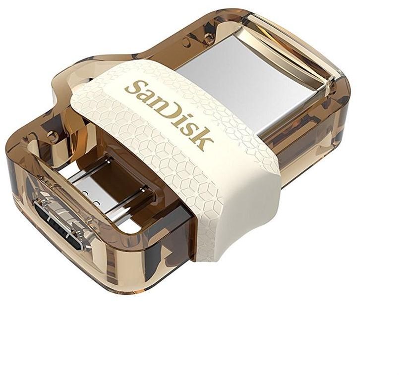 SANDISK ULTRA DUAL DRIVE M3.0 - 64GB Gold Edition (SDDD3-064G-G46GW)