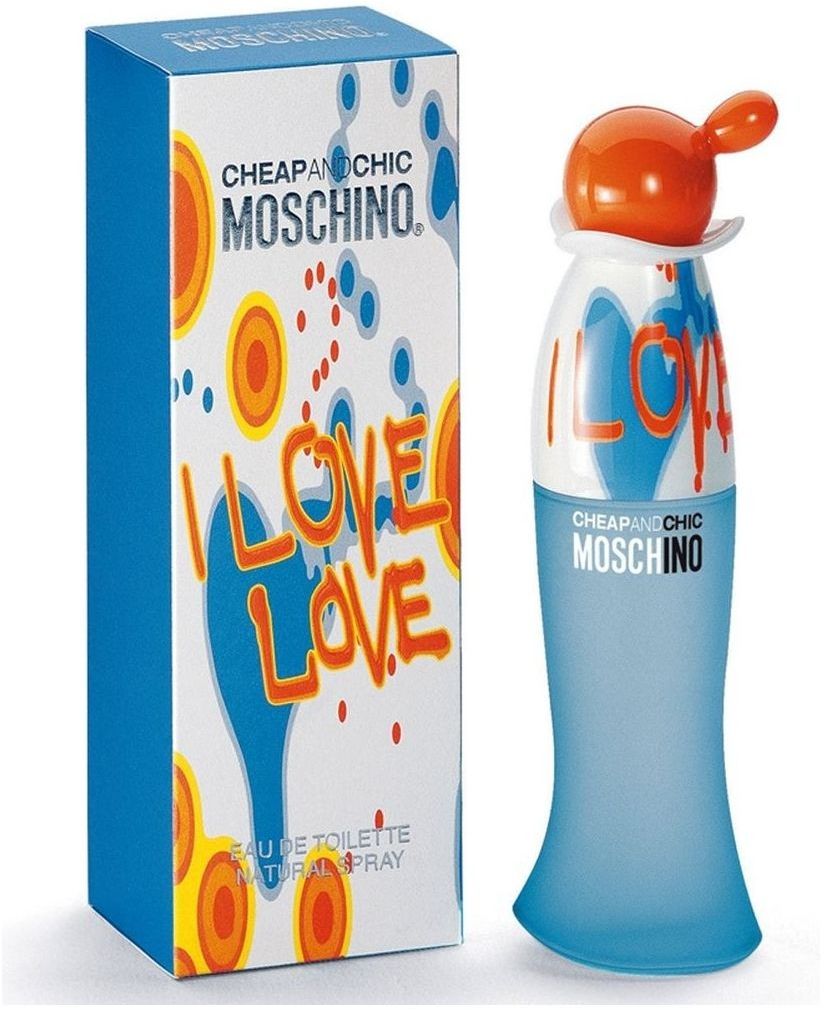 Cheap & Chic I Love Love By Moschino For Women - Eau De Toilette, 100Ml