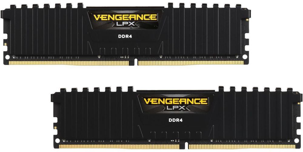 CORSAIR Vengeance LPX 32GB (2 x 16GB) 288-Pin DDR4 SDRAM DDR4 3200 (PC4 25600) Desktop Memory Model CMK32GX4M2B3200C16