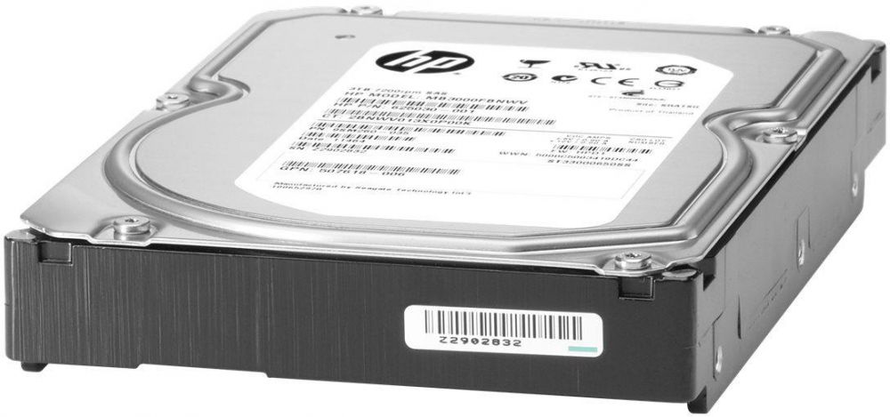HPE HDD 1TB 7.2K SATA 3.5 inch FOR HP SERVERS