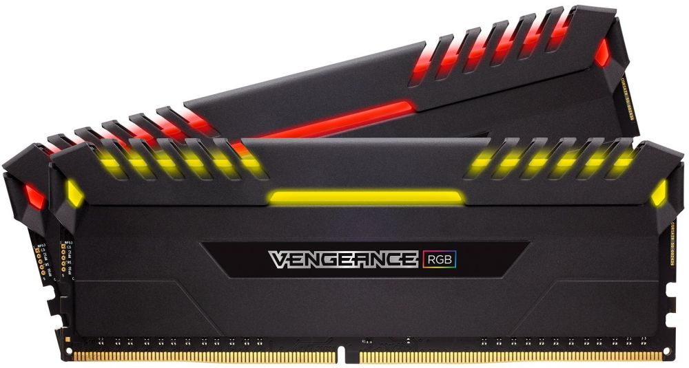 Corsair Vengeance RGB 16GB (2x8GB) DDR4 4266MHz C19 Desktop Memory - Black