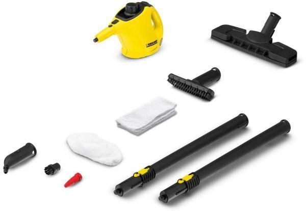 Kärcher 1.516-232.0 Premium Steam Cleaner, Handheld and Steam Mop In One - Yellow