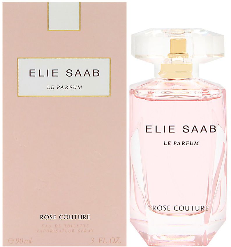 Elie Saab Le Parfum Rose Couture For Women- Eau de Toilette, 90ml
