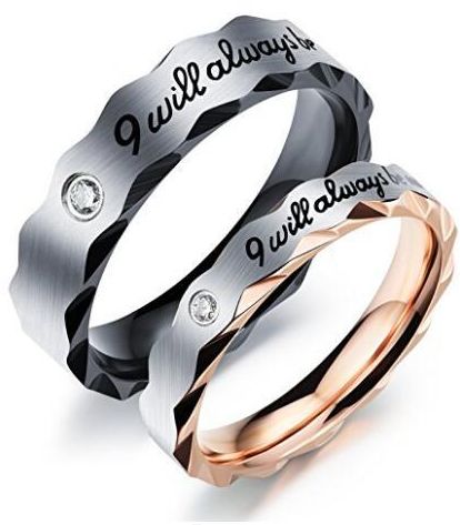 Fashion Ring for Unisex , Size 7 US