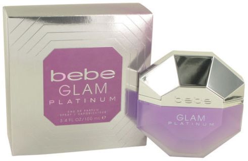 Glam Platinum by Bebe for Women - Eau de Parfum, 100ml