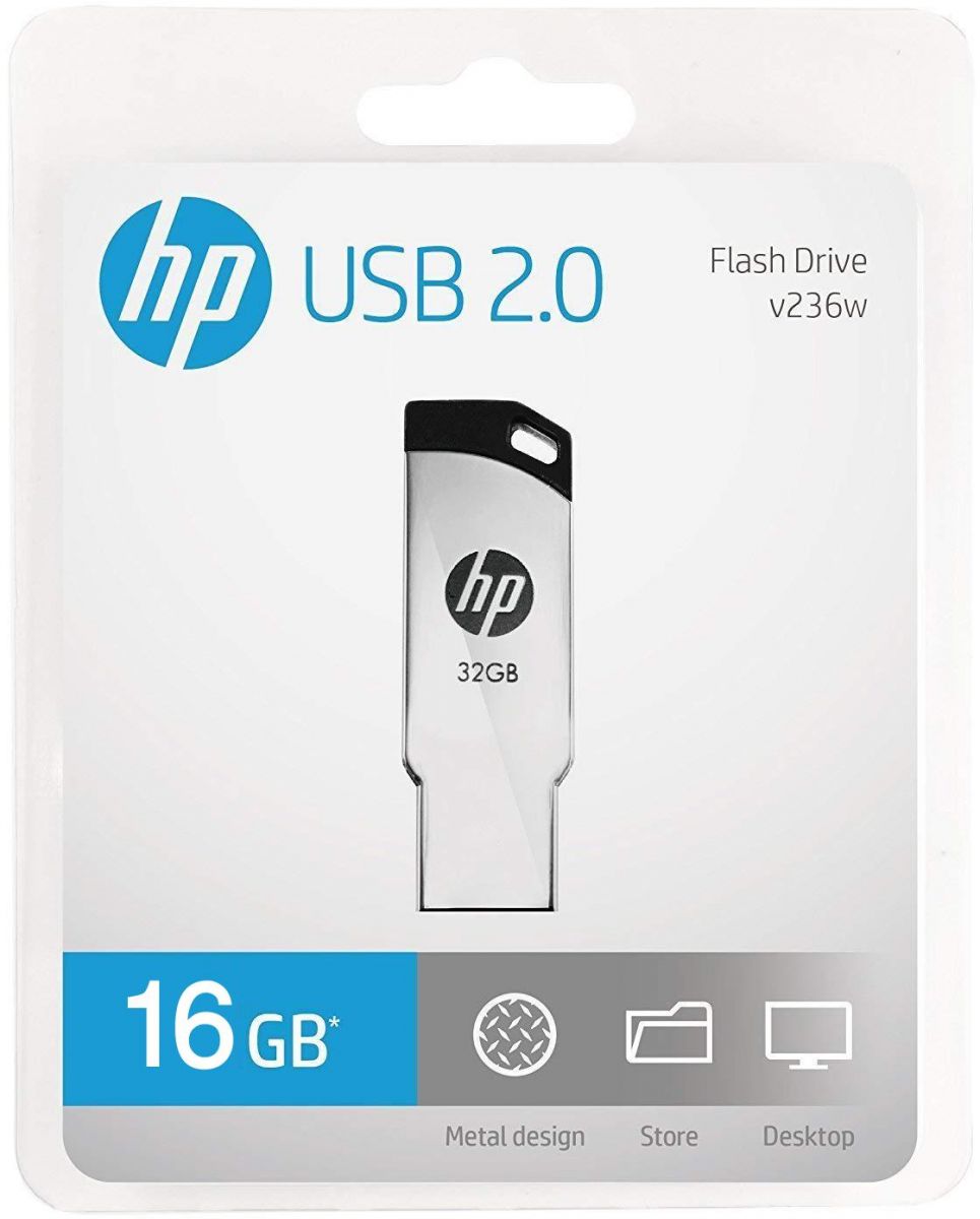 HP V236W 16GB Metal Design USB Flash Drive