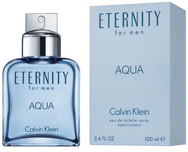 Eternity Aqua by Calvin Klein for Men - Eau de Toilette, 100ml