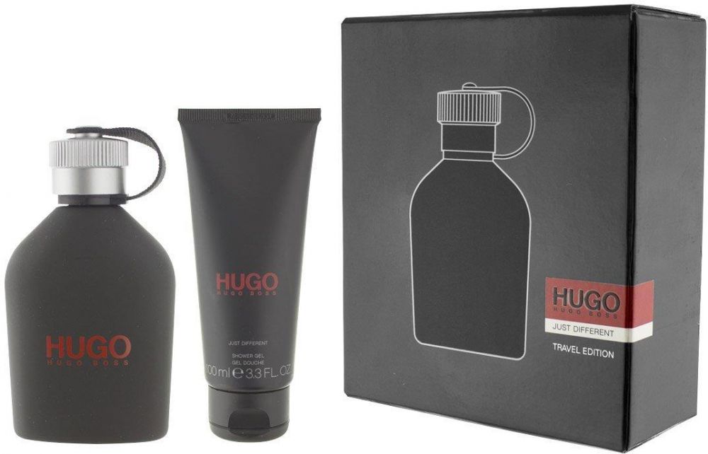 Just Different by Hugo Boss for Men - Eau de Toilette 125 ml and Shower Gel 100 ml