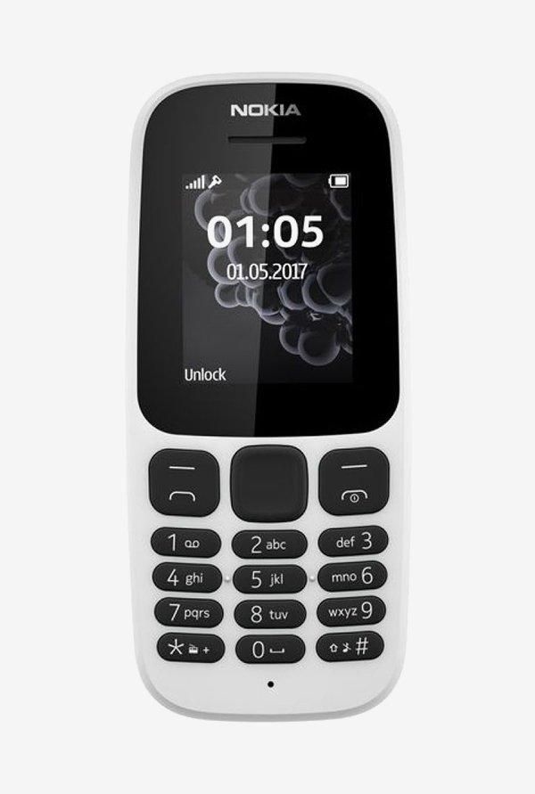 Nokia 105 single sim 2G white