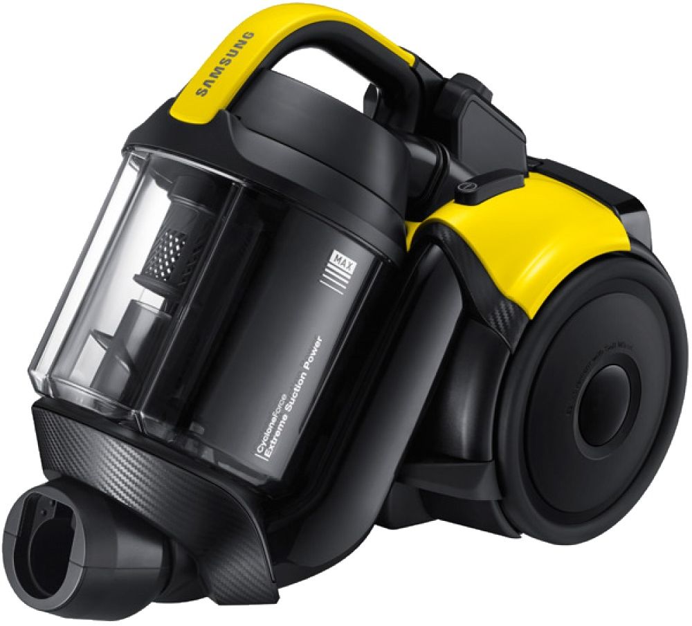 Samsung Vacuum Cleaner 2 Liter , Yellow , Bagless SC19F50VC