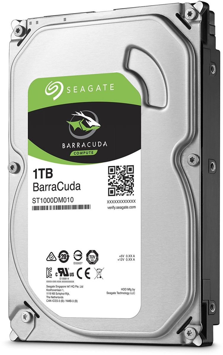 Seagate BarraCuda 1TB Internal Sata 6Gb - s 64MB 3.5 inch Desktop Hard Drive -ST1000DM010