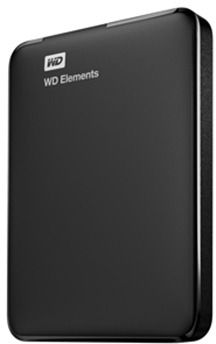WD 2TB Elements Portable External Hard Drive USB 3.0 - Black, WDBU6Y0020BBK