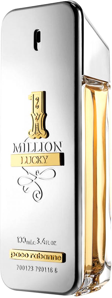1 Million Lucky by Paco Rabanne for Men - Eau de Toilette, 100 ml