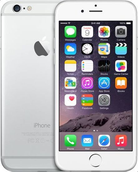 Apple iPhone 6 with FaceTime - 64GB, 4G LTE, Silver