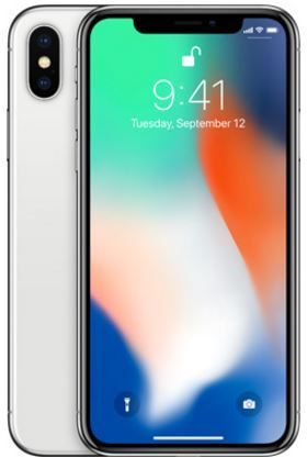 Apple Iphone X With Facetime - 256 GB, 4G LTE, Silver, 3 GB Ram, Single Sim