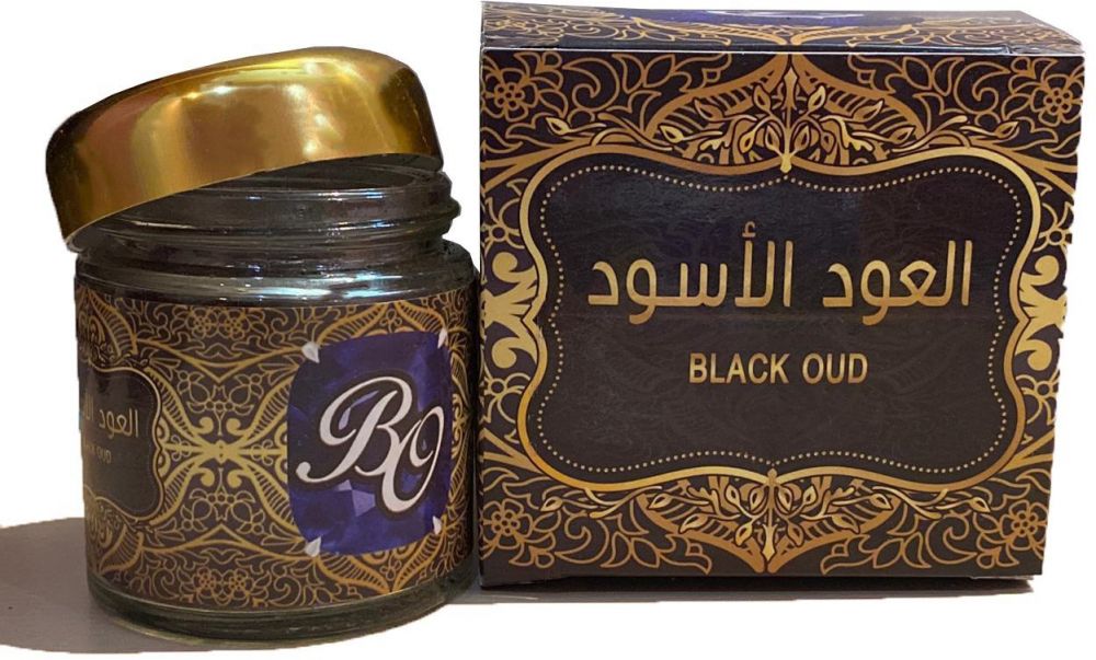 Black Oud from Al Ghawali for Oud - Oud sandal watered rough - free of chemicals added first class