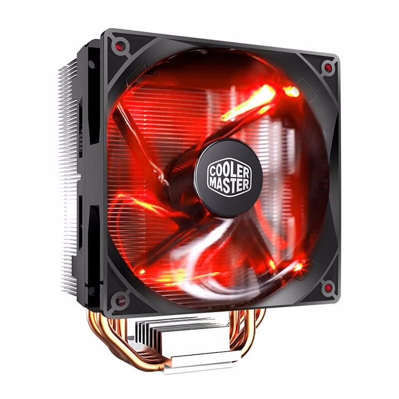 Cooler Master Blizzard T400i - CPU Cooler with XtraFlo 120 LED PWM Fan & 4 Direct Contact Heatpipes
