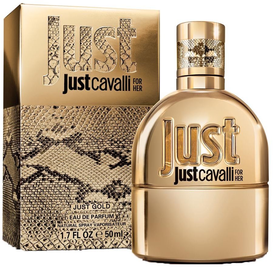 Just Gold by Roberto Cavalli for Women -Eau de Parfum, 50ml -75001500000