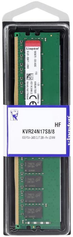 KINGSTON 8GB DDR4 PC4-2400MHz, RAM FOR PC