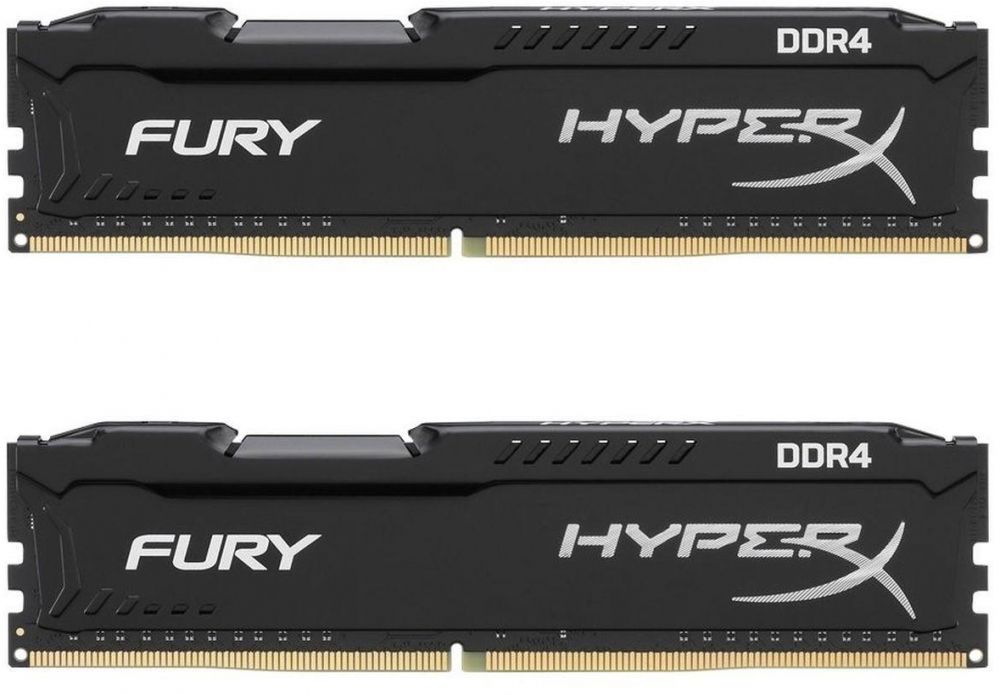 Kingston Fury HyperX DDR4 16GB Kit 2x8GB 2400MHz CL15 1.2v 19200 DIMM Desktop Memory