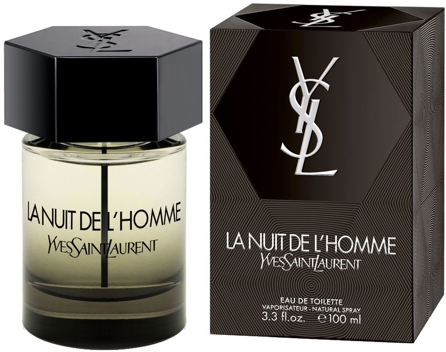 La Nuit de l`Homme by Yves Saint Laurent for Men - Eau de Toilette, 100ml