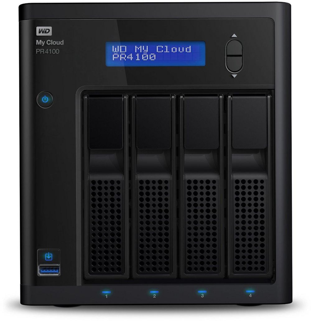 WD 24TB My Cloud PR4100 4-Bay NAS Server - WDBNFA0240KBK