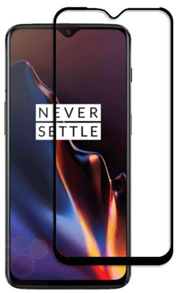 Oneplus 6T Screen Protector, 5D Curved Full Cover Tempered Glass
