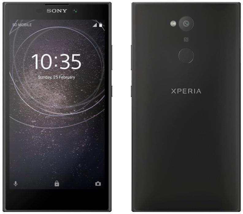 Sony Xperia L2 Dual SIM - 32GB, 3GB RAM, 4G LTE, Black