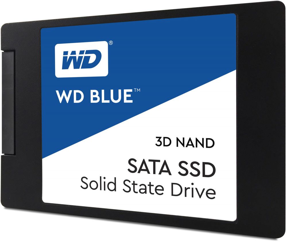 WD Blue 1 TB 3D NAND SATA III 6Gb-s 2.5 Inch Inch 7mm Internal SSD - WDS100T2B0A